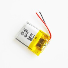 2 PCS 3.7V 70mAh Li-Po Li-Polymer Rechargeable Battery For Bluetooth Mp3 401420