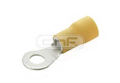 DNF (100 PACK)12-10 GAUGE YELLOW RING TERMINALS ELECTRICAL WIRE CONNECTORS 1/2″