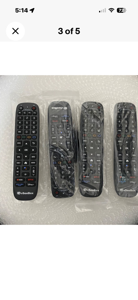 Vseebox V6 Max remote control