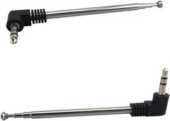 Durable 2 Pack FM Radio Antennas – Telescoping 3.5mm Replacement for Speakers