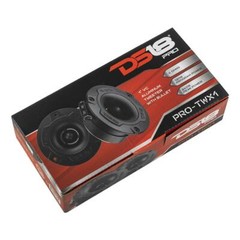 2 DS18 PRO-TWX1 Black Bullet Super Tweeters 240W 4-ohm Car Audio Speaker Horn