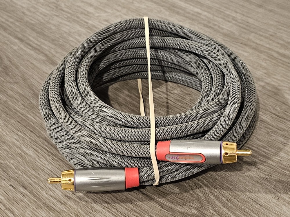 Rocketfish RCA Audio INTERCONNECT Cable 15 ft