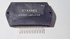 SANYO AUDIO IC STK4863 USED BY VARIOUS BRANDS AND MODELS