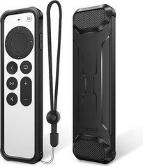 Protective Case for Apple TV Siri Remote 2021 Antislip Shockproof Soft TPU Cover