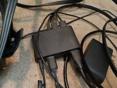 HTC Vive Virtual Reality Headset And Cords