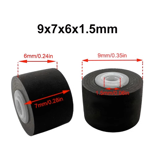 Pinch roller 9 x 7 x 1.5mm for Sony Walkman Cassette Players