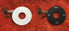 Replacement Click Wheel Black Gray Part for Ipod Classic 5 5th gen 5g A1136 lot