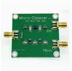 1PC Band 2m 70cm Duplex Filter 10W V/U Micro-Diplexer