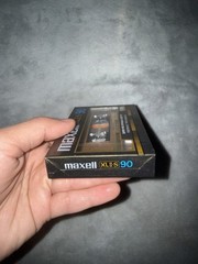 Maxell XLII Audio Cassette Tape Extra Fine Epitaxial 90 Minutes Sealed New
