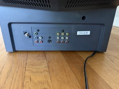 Vtg Gaming Tv Daewoo Dtq 20u4sc Television 2000s Large Retro Cable Prop 20”