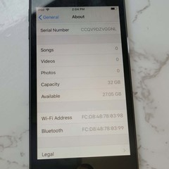 Apple iPod Touch 6th Gen A1574 32GB Space Gray