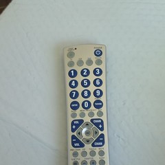Philips Wireless Silver/Blue Universal Remote Control CL034 More Than 10 m