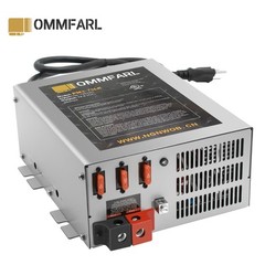 75AMP 110VAC to 12VDC Power Supply Converter Battery Charger for RV White