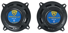 Pair Rockville RV5.3A 5.25″ 3-Way Car Speakers 600 Watts/100 Watts RMS CEA Rated