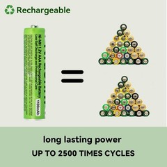 NI-MH AAA 1.2 V 1100mah AAA Rechargeable Batteries for Panasonic Cordless Phones