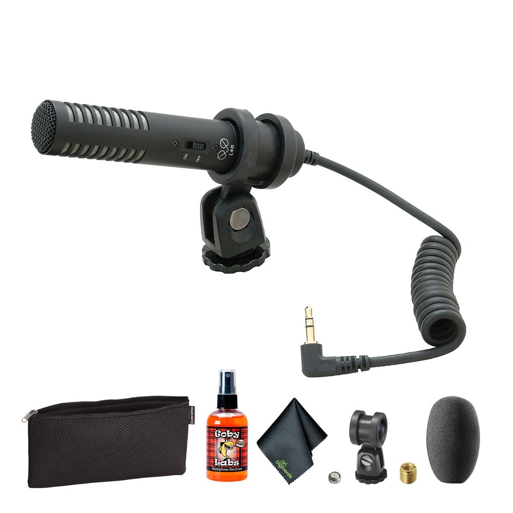 Audio-Technica Pro-24CM – Stereo Microphone, Bundle