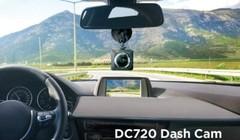 Dash Cam Front And Rear Dual Lens 720° View Camera GPS Plug And Play HD WIFI App