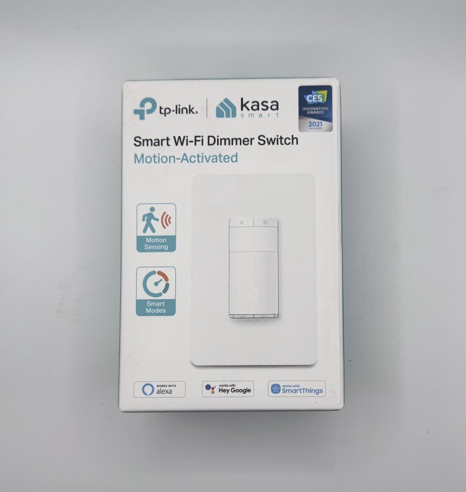 TP-Link Kasa KS220M Smart Wi-Fi Dimmer Switch Motion-Activated