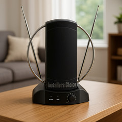 Indoor Digital TV Antenna Table Amplified Signal Booster HDTV UHF VHF FM