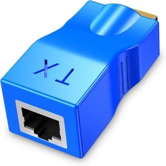 HDMI Extender Repeater Transmitter Receiver Pair Cat6 Cable 1080p Up To 30m