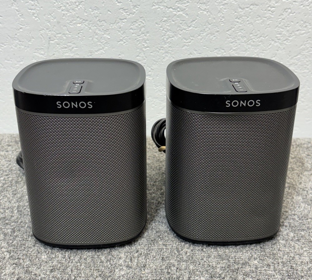 Lot Of 2 Sonos Play 1 Speakers For Parts