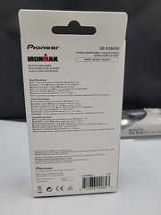 Pioneer Ironman E3 Sports Earphones (SE-E3M) New White