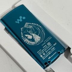 Sony Walkman NW-S764 Hatsune Miku 5th Anniversary Limited Edition Japan Blue