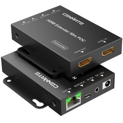 4K@60Hz 4:4:4 HDMI Extender Over Single Cat5e/Cat6/Cat 7, Up to 230Ft (1080P)…