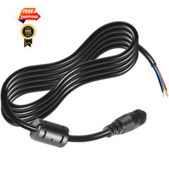 000-00128-001 4-Pin Power Cable for Simrad Navico B&G NSS, Evo1, 2, 3, Black