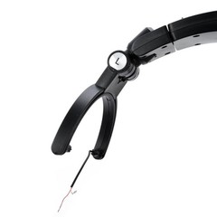 Metal&Plastic Headband Cushion Hook Black For Audio Technica Ath-M50 Headphone