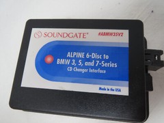 Soundgate ABMW35 V5 Alpine Cd Disc Changer Interface For BMW Model Vehicles New