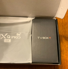 MXQ Pro 5G 4K UCD Android TV Box, Internet TV 64 Bit HEVC H265 Quad Core