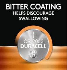 Duracell 2032 3V Lithium Battery – 1 Count Pack Brand New – Exp Date: 2034