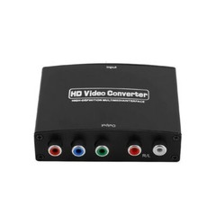 1080P HD HDMI To 5RCA RGB Component YPbPr Video and R/L Audio Adapter Converter