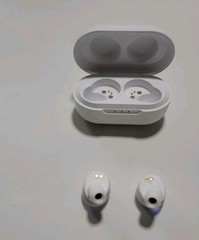 JLab JBuds Air Wireless Signature Bluetooth Earbuds + Charging Case, White