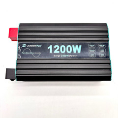 Landerpow 1200 W Pure Sine Wave Inverter With Remote Controller (110-130 Volts)