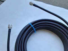 US MADE LMR-400 40 FT N male to N male COAX CABLE Antenna (SC-400)