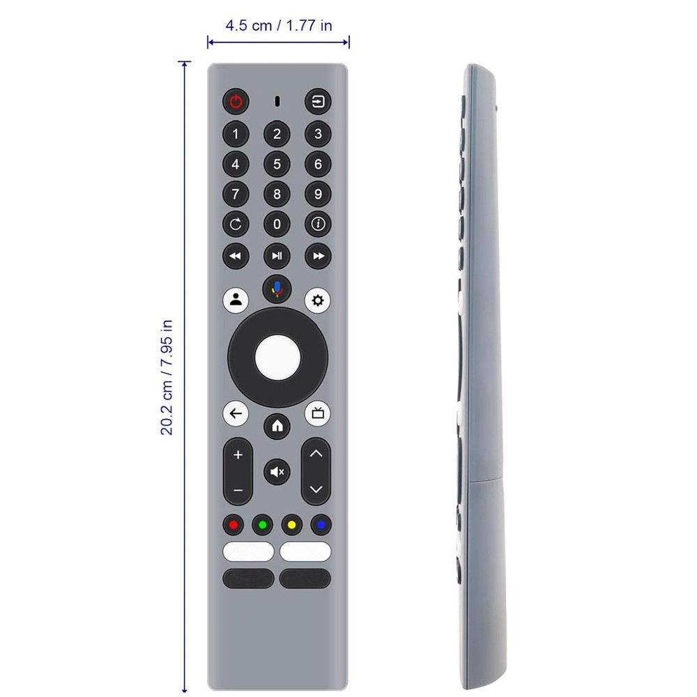 For JVC Smart TV Voice Remote Control RMC3295, Brand New Replacement Accessory