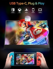 Audiobox TV-15 Portable 15″ LCD TV & Monitor with HDMI Rechargeable Battery 60Hz