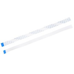 FFC Ribbon Flat Flexible Cable 24 Pin 0.5mm 250mm (B Type) for LCD Laptop, 20pcs