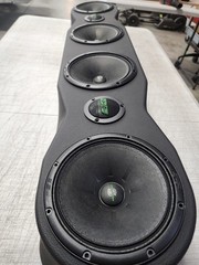 Universal 39 Sound Bar Pod 4 x 6.5 Midrange and 2 Tw for Deaf Bonce Speaker New