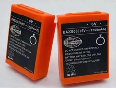 3PCS BA225030 6V Ni-Mh Battery For HBC Crane remote Pump truck battery