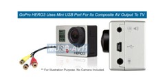 Mini-USB To RCA Composite Video Audio Adapter Cable For Camera USB TV Sticks