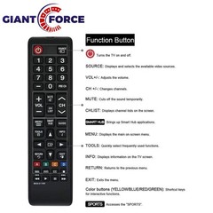 NEW Universal Remote Control for ALL Samsung LCD LED HDTV Smart TVs BN59-01199F