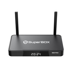 SuperBox S6 Pro 2025 Android 12 TV Box | WiFi 6 | Free No-Subscription Streaming
