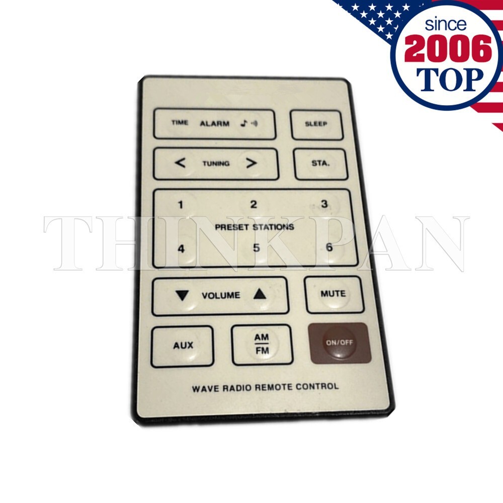 New Remote Control Fit for Bose Wave Radio AWR1-2W AWR1-1W AWR113 AWR131