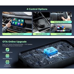 2026 Wireless CarPlay & Android Auto AI Box Android 13 Car Multimedia w/ YouTube