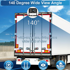 Waterproof 4Pin Rear View Backup Camera For Bus Truck Van RV CCD IR Night Vision
