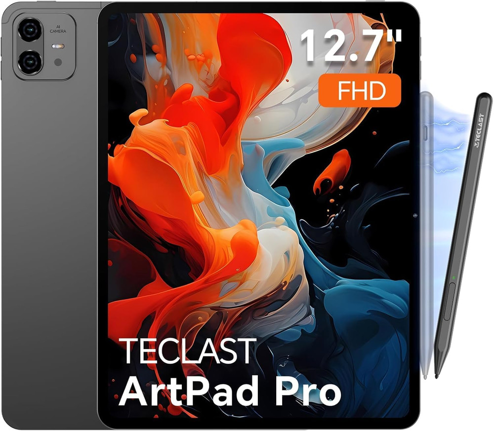 TECLAST Artpadpro Android 15 Tablet, 12.7” 2176×1600 Display, 20GB+256GB, Gemini