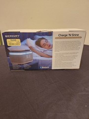NEW Merkury Innovations Charge ‘N Shine Wireless Charging Alarm Clock & Speaker